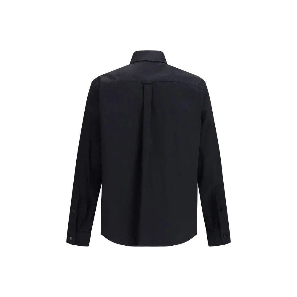 Dolce & Gabbna Schwarzes Baumwollhemd