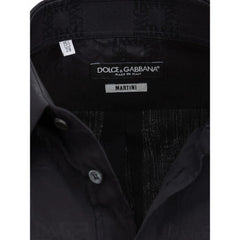 Dolce & Gabbana Black Cotton Shirt - IT39 | M - Shirts