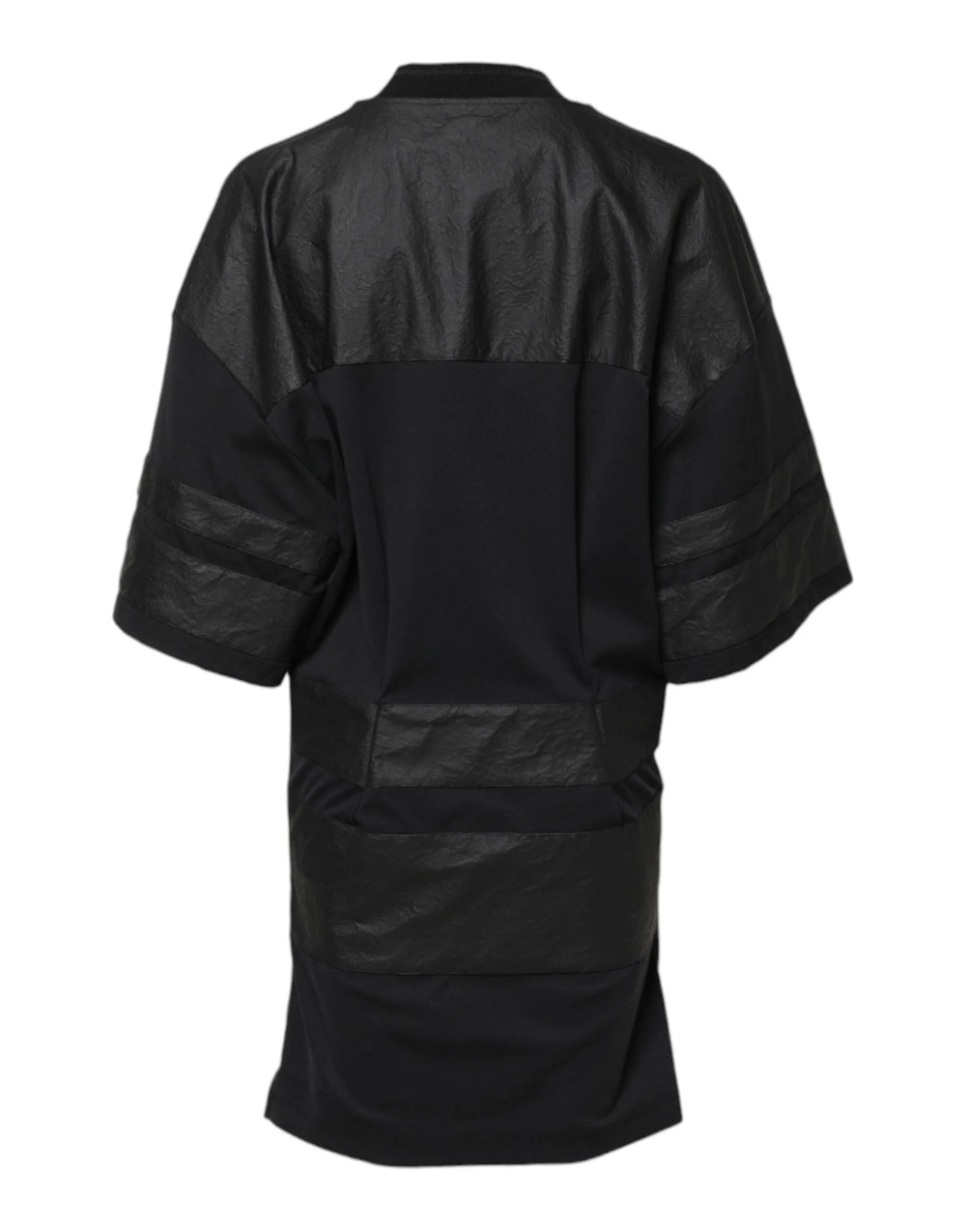 Dolce & Gabbana Black Cotton Short Sleeves V-neck T-shirt - IT40|S - T-Shirts