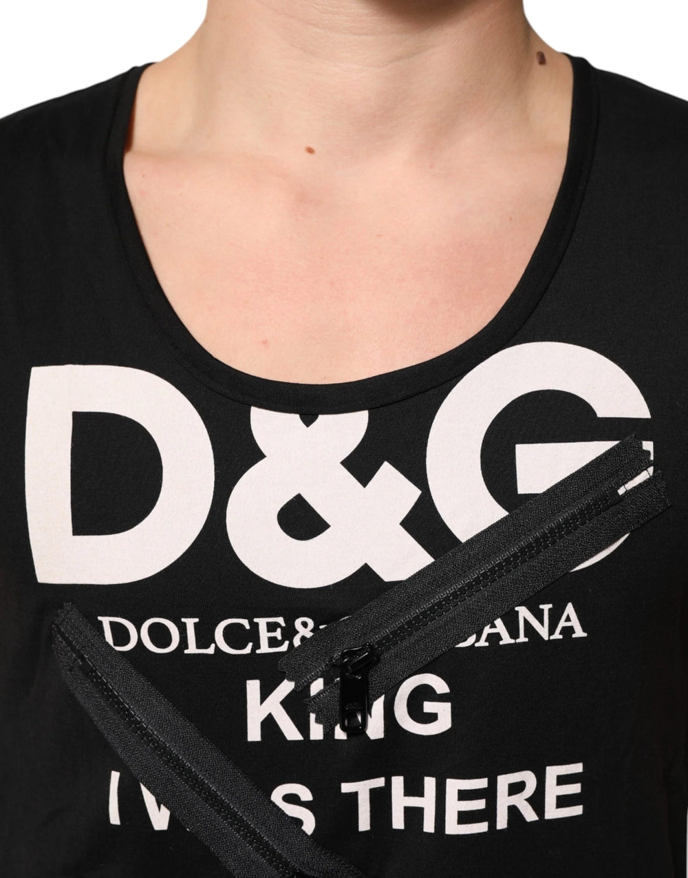 Dolce & Gabbana Black Cotton Sleeveless Tank Top DG Logo Men T-shirt - S - Tank Tops