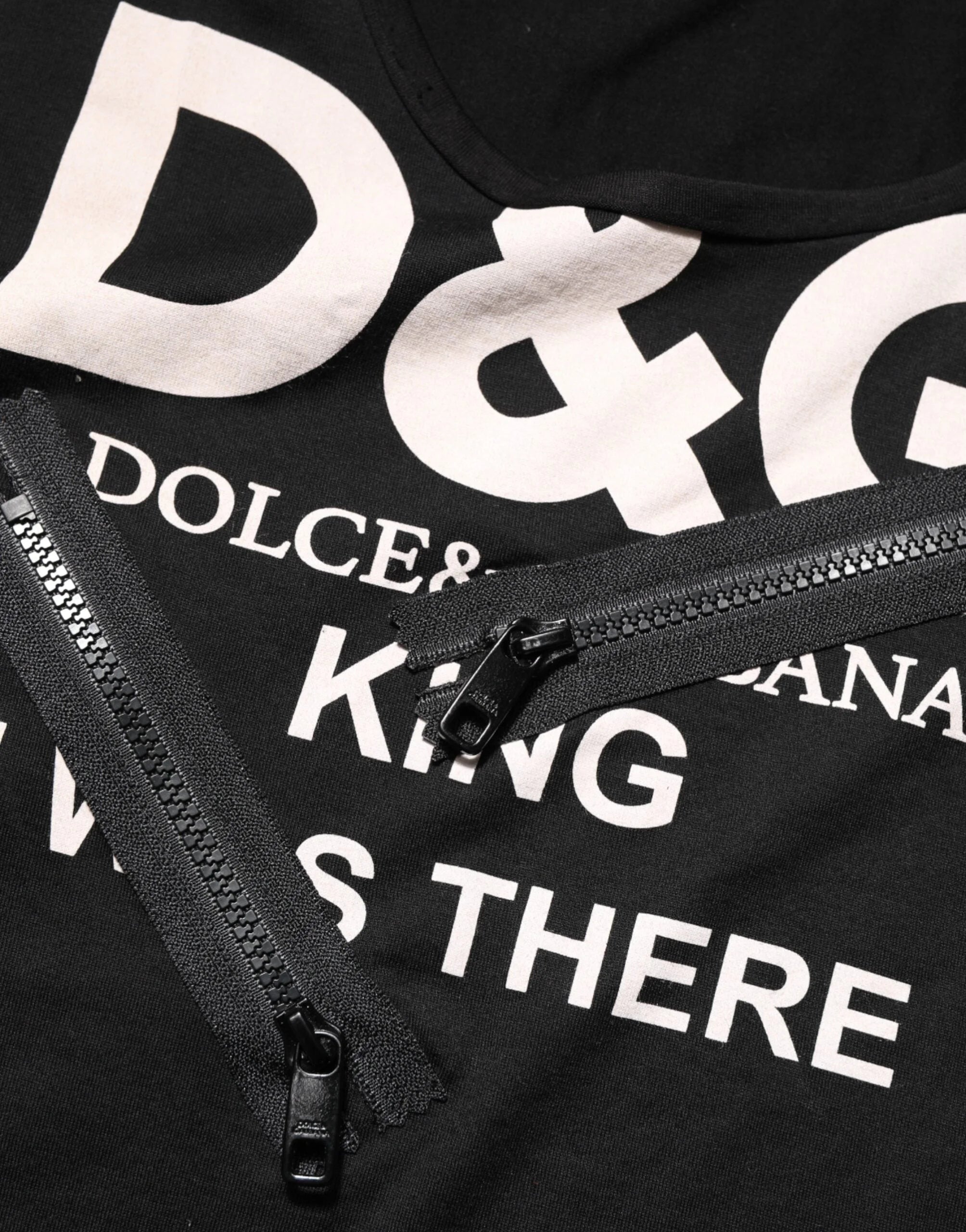 Dolce & Gabbana Black Cotton Sleeveless Tank Top DG Logo Men T-shirt - S - Tank Tops