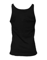 Dolce & Gabbana Black Cotton Sleeveless Underwear Tank T-shirt - IT7 | XL - Men’s Undershirts