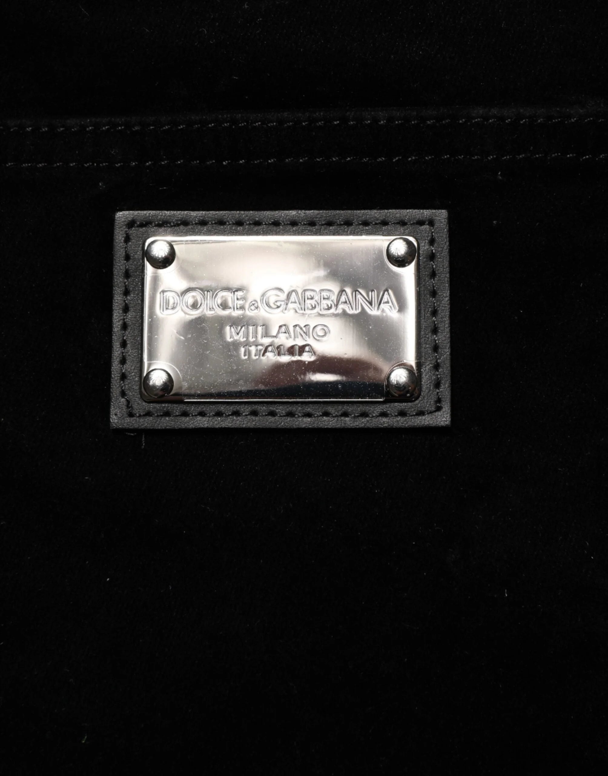 Dolce & Gabbana Black Cotton Slim Fit Denim Trouser Jeans - IT60 | 3XL