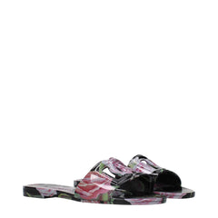 Dolce & Gabbana Black Cotton Slippers - EU36/US6