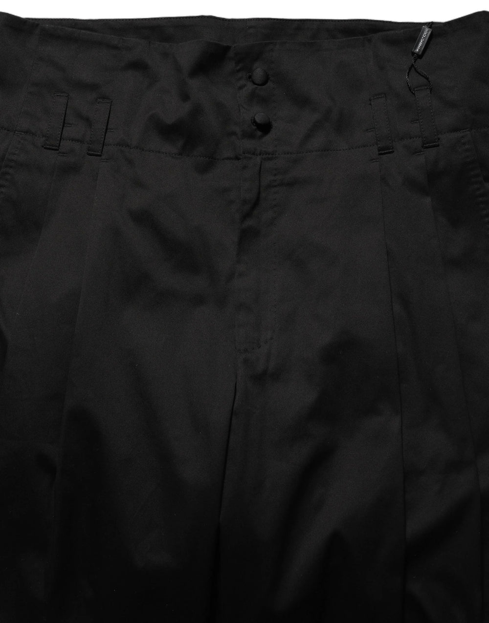 Dolce & Gabbana Black Cotton Straight Leg DressTrouser Pants - IT54 | XL