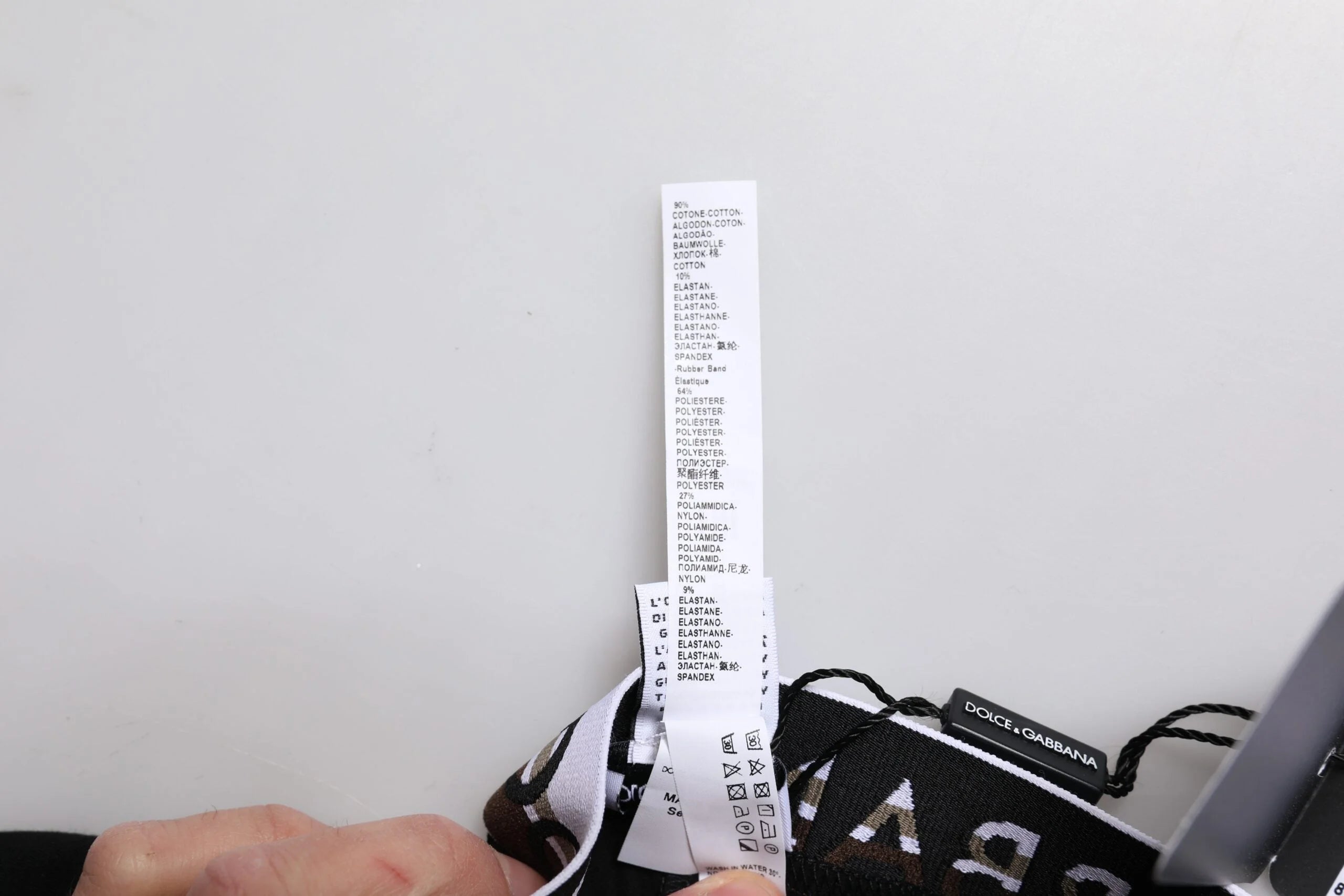 Dolce & Gabbana Black Cotton Stretch Regular Boxer Underwear - IT3 | XS - Boxer Briefs