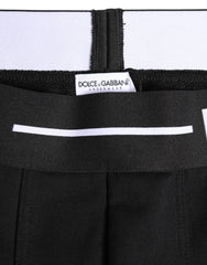 Dolce & Gabbana Black Cotton Stretch Regular Boxer Underwear - IT4 | S - Boxer Briefs