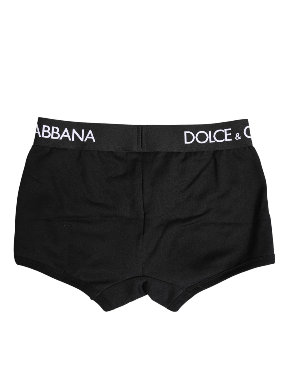 Dolce & Gabbana Black Cotton Stretch Regular Boxer Underwear - IT4 | S - Boxer Briefs