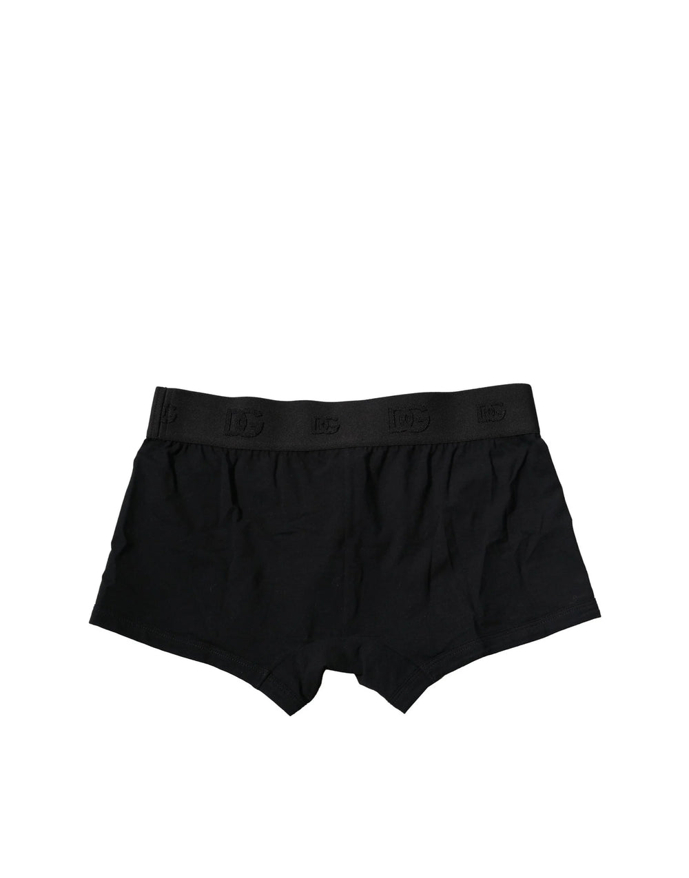 Dolce & Gabbana Black Cotton Stretch Regular Boxer Underwear - IT4 | S - Boxer Briefs