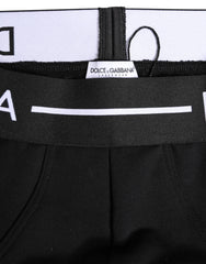 Dolce & Gabbana Black Cotton Stretch Regular Brief Underwear - IT4 | S