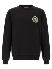 Dolce & Gabbana Black Cotton Sweatshirt
