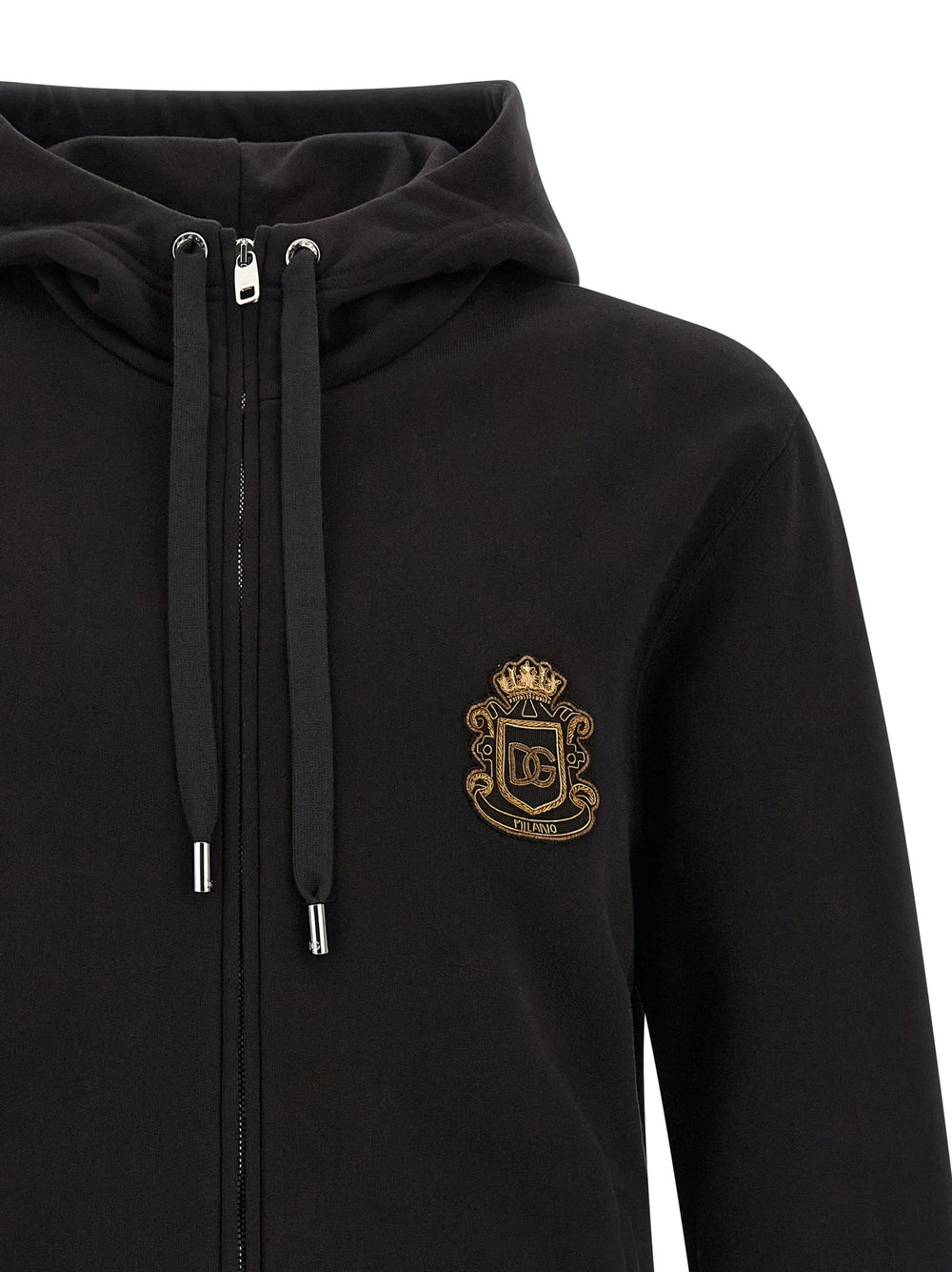 Dolce & Gabbana Black Cotton Sweatshirt