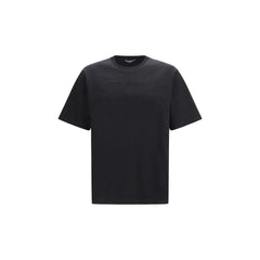 Dolce & Gabbana Fekete Pamut T-Shirt - IT48 | M