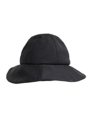 Dolce & Gabbana Black Cotton Wide Brim Bucket Hat - 57 cm|S - Bucket Hats