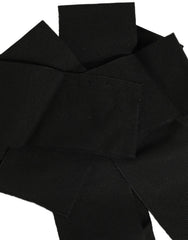 Dolce & Gabbana Black Cotton Wrap Around Tie Cintura Belt - IT40|S