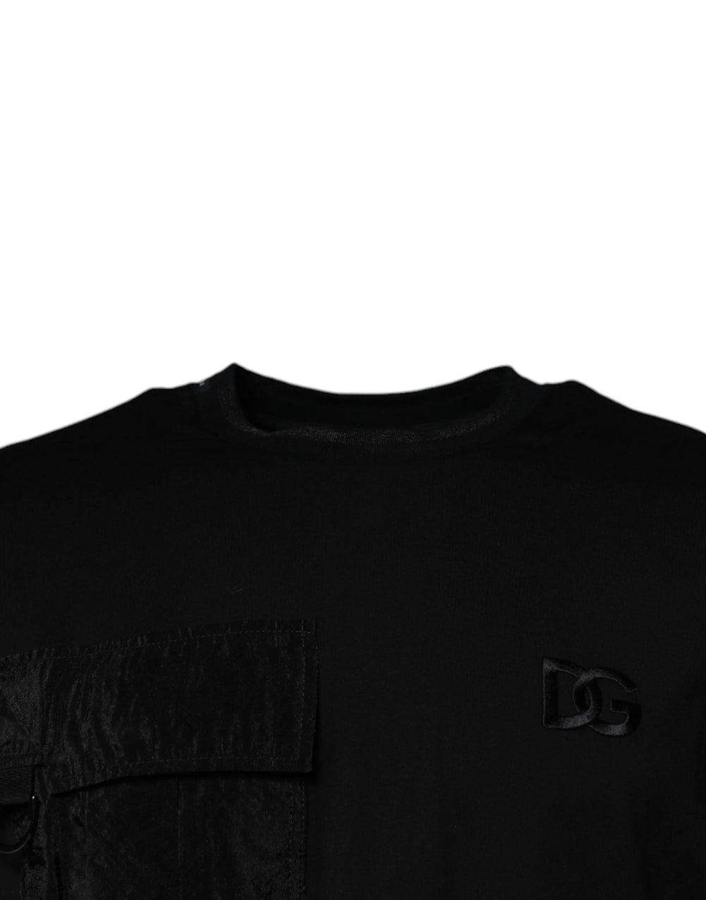 Dolce & Gabbana Black Crew Neck Short Sleeve T-shirt - IT56 | XXL - T-Shirts