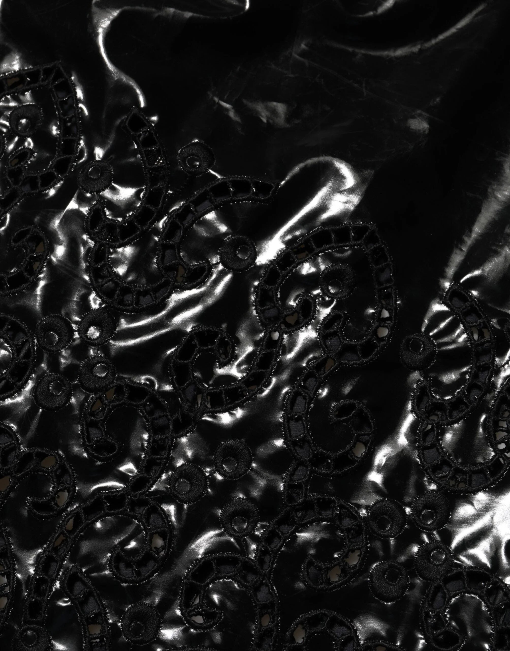 Dolce & Gabbana Black Cut Out A-line Sheath Mini Dress - IT40|S - Dresses