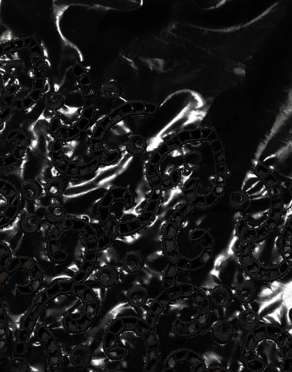 Dolce & Gabbana Black Cut Out A-line Sheath Mini Dress - IT40|S - Dresses