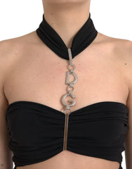 Dolce & Gabbana Black Cut Out Sleeveless Bodycon Mini Dress - IT40|S - Dresses