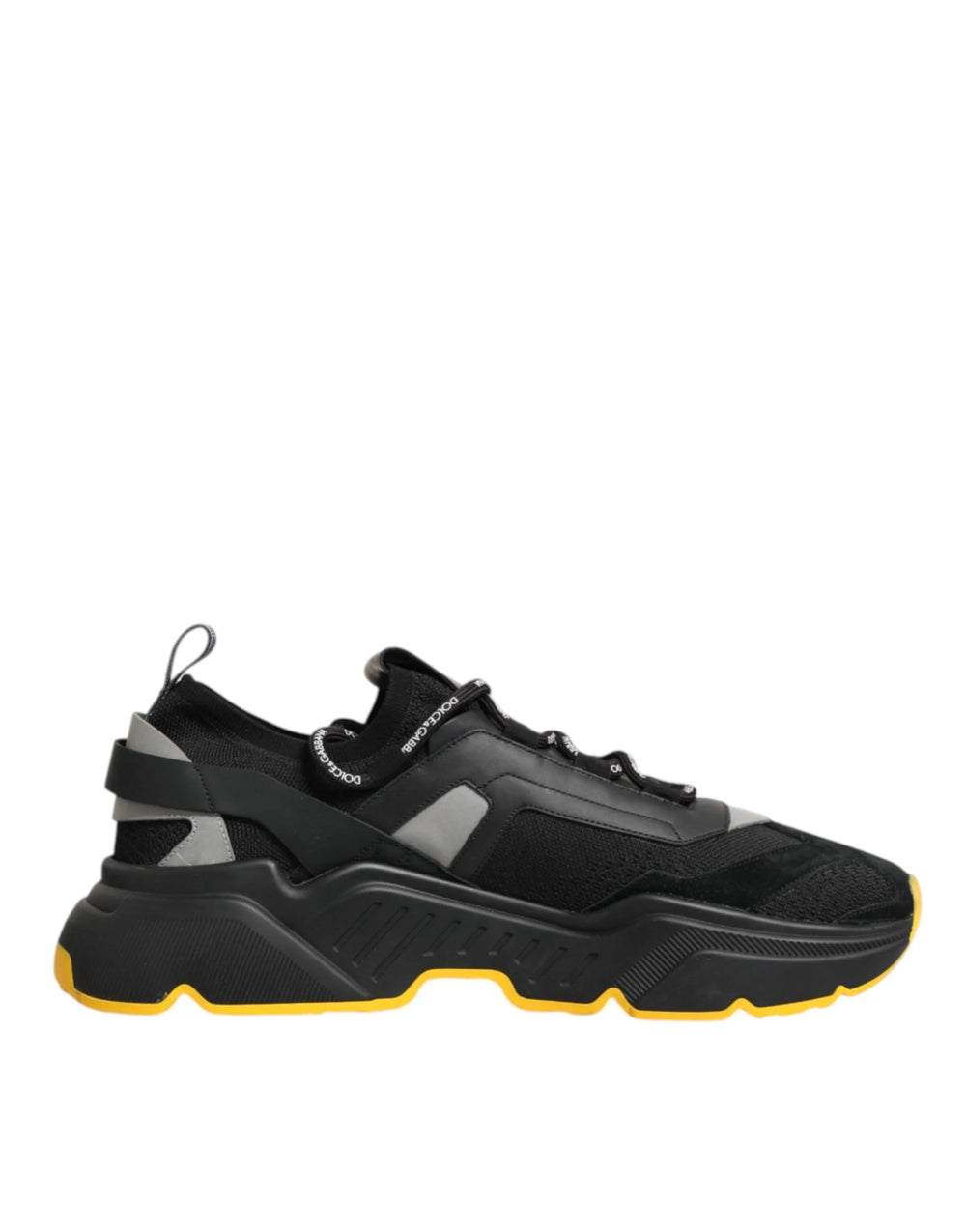 Dolce & Gabbana Black Daymaster Low Top Men Sneakers Shoes - Sneakers