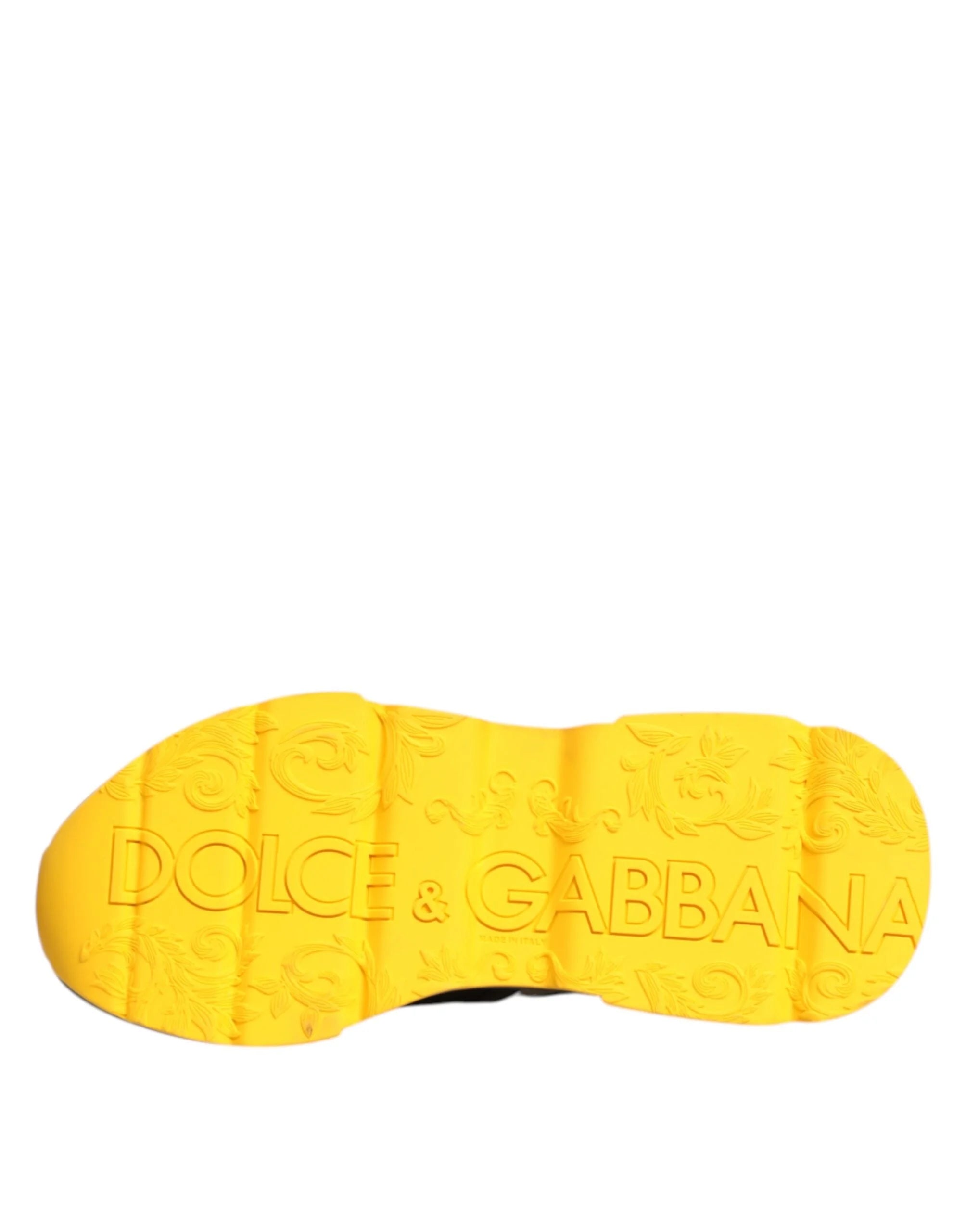 Dolce & Gabbana Black Daymaster Low Top Men Sneakers Shoes - Sneakers