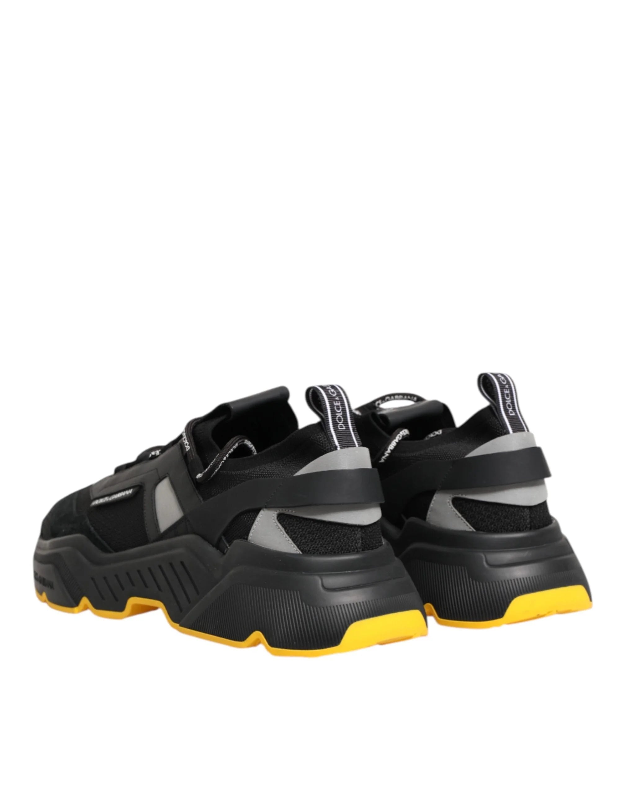 Dolce & Gabbana Black Daymaster Low Top Men Sneakers Shoes - Sneakers