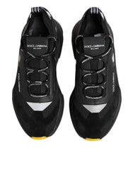 Dolce & Gabbana Black Daymaster Low Top Men Sneakers Shoes - Sneakers