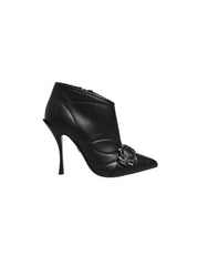 Dolce & Gabbana Black Devotion Quilted Buckled Boots Shoes - EU39/US8.5