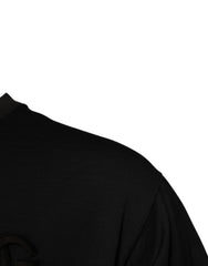 Dolce & Gabbana Black DG Logo Cotton Crew Neck T-shirt - T-Shirts