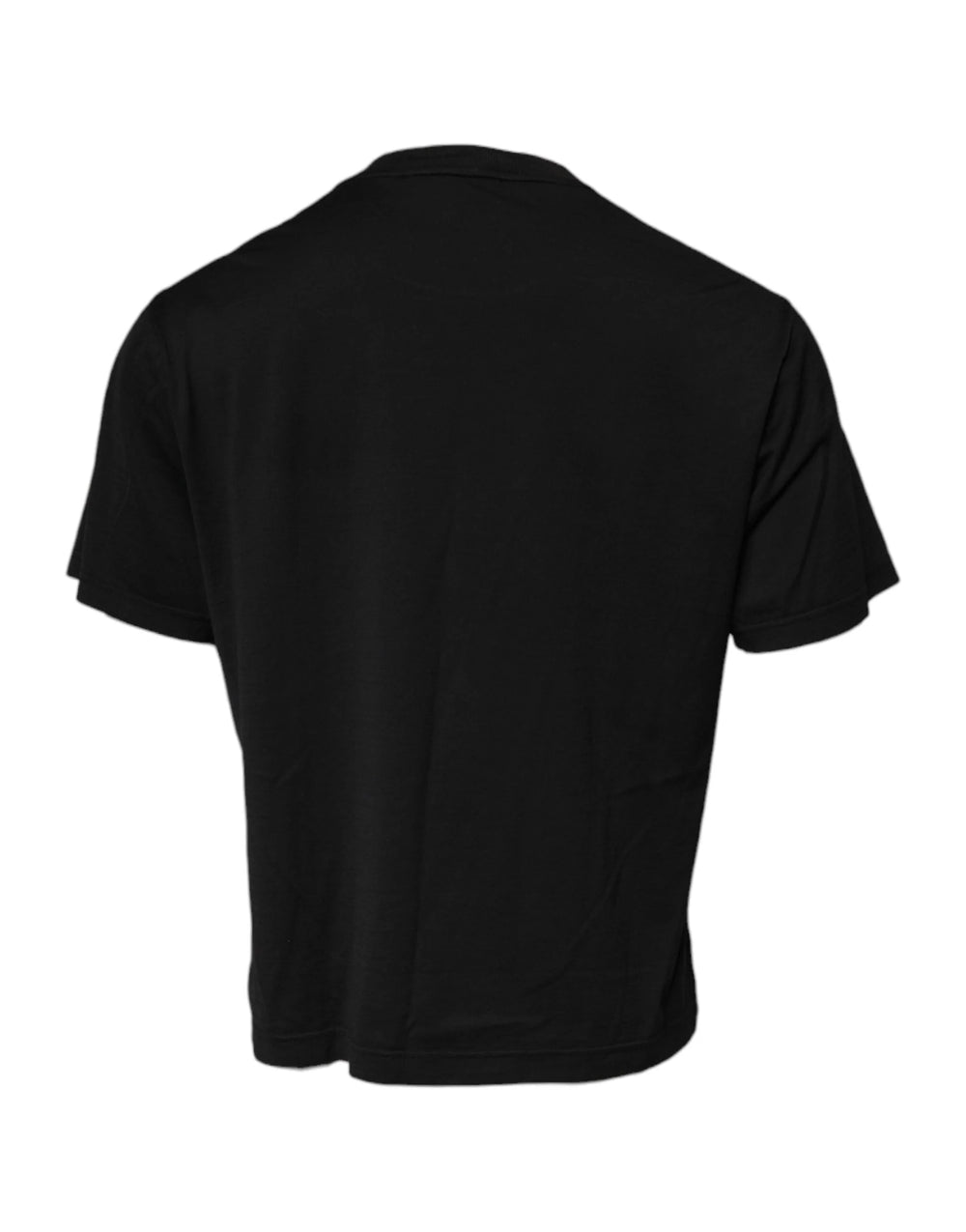 Dolce & Gabbana Black DG Logo Cotton Crew Neck T-shirt - T-Shirts