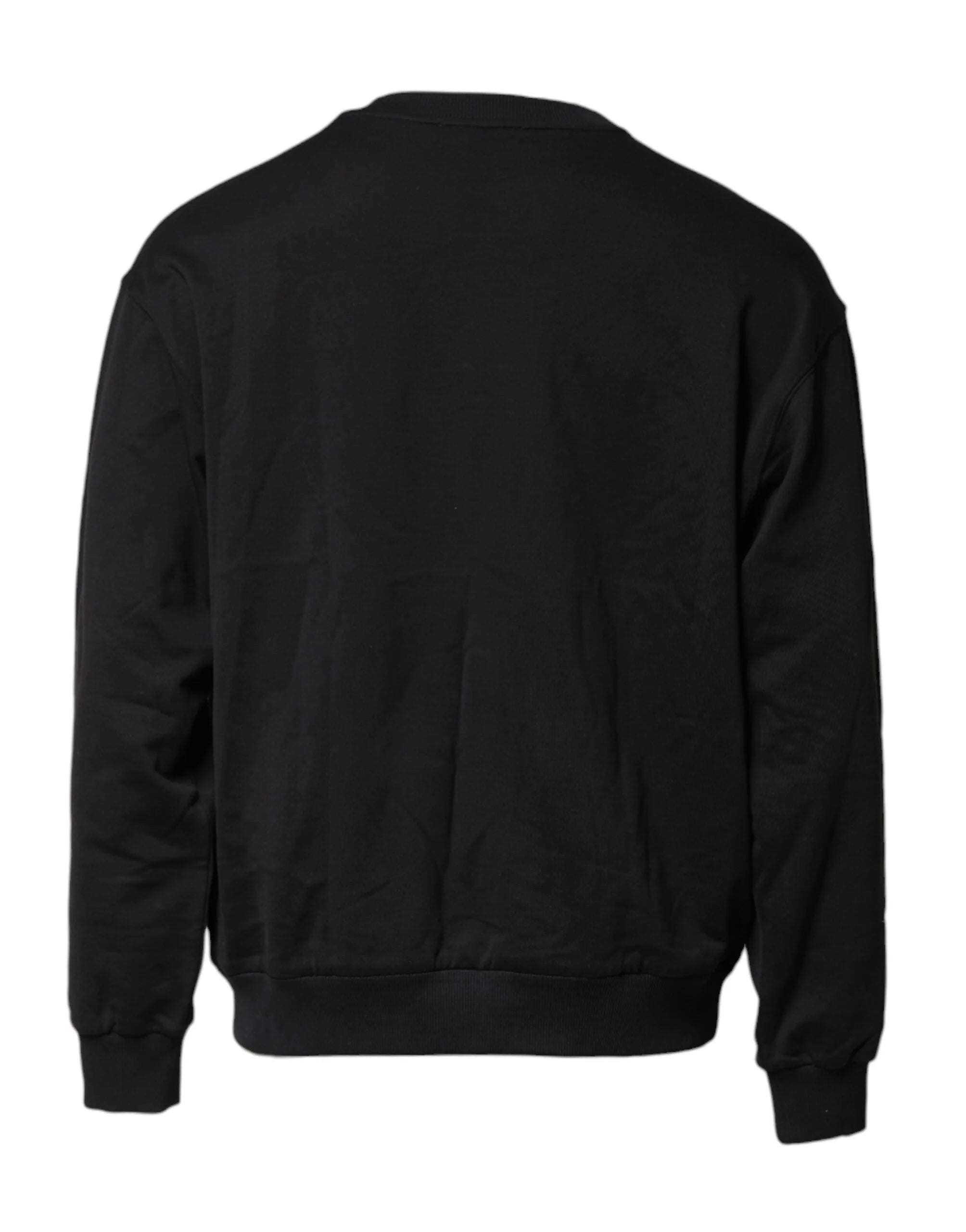 Dolce & Gabbana Black DG Logo Crew Neck Sweatshirt Sweater - IT52 | XL - Sweatshirts