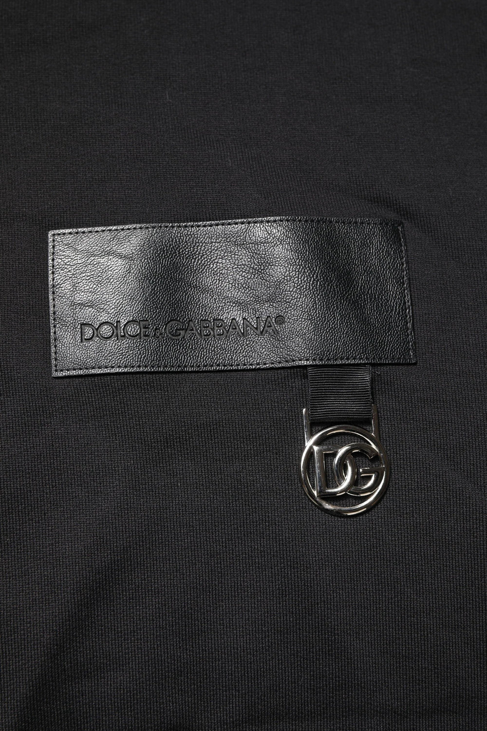 Dolce & Gabbana Black DG Logo Crew Neck Sweatshirt Sweater - IT52 | XL - Sweatshirts