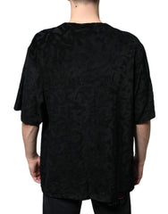 Dolce & Gabbana Black DG Mania Logo Print T-shirt - IT56 | XXL - T-Shirts