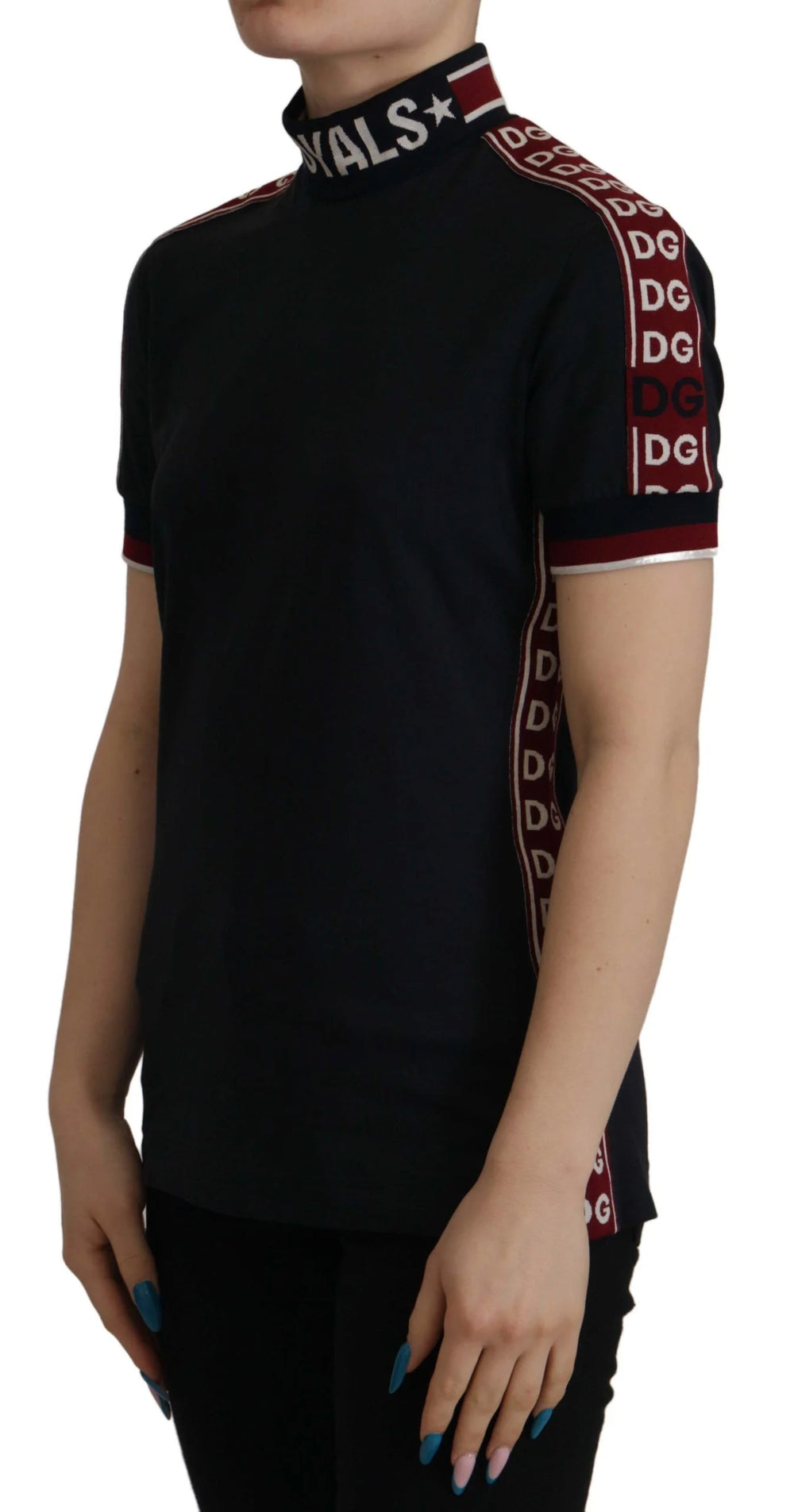 Dolce & Gabbana Black #DGMillennials 100% Cotton T-shirt - IT40|S - T-Shirts