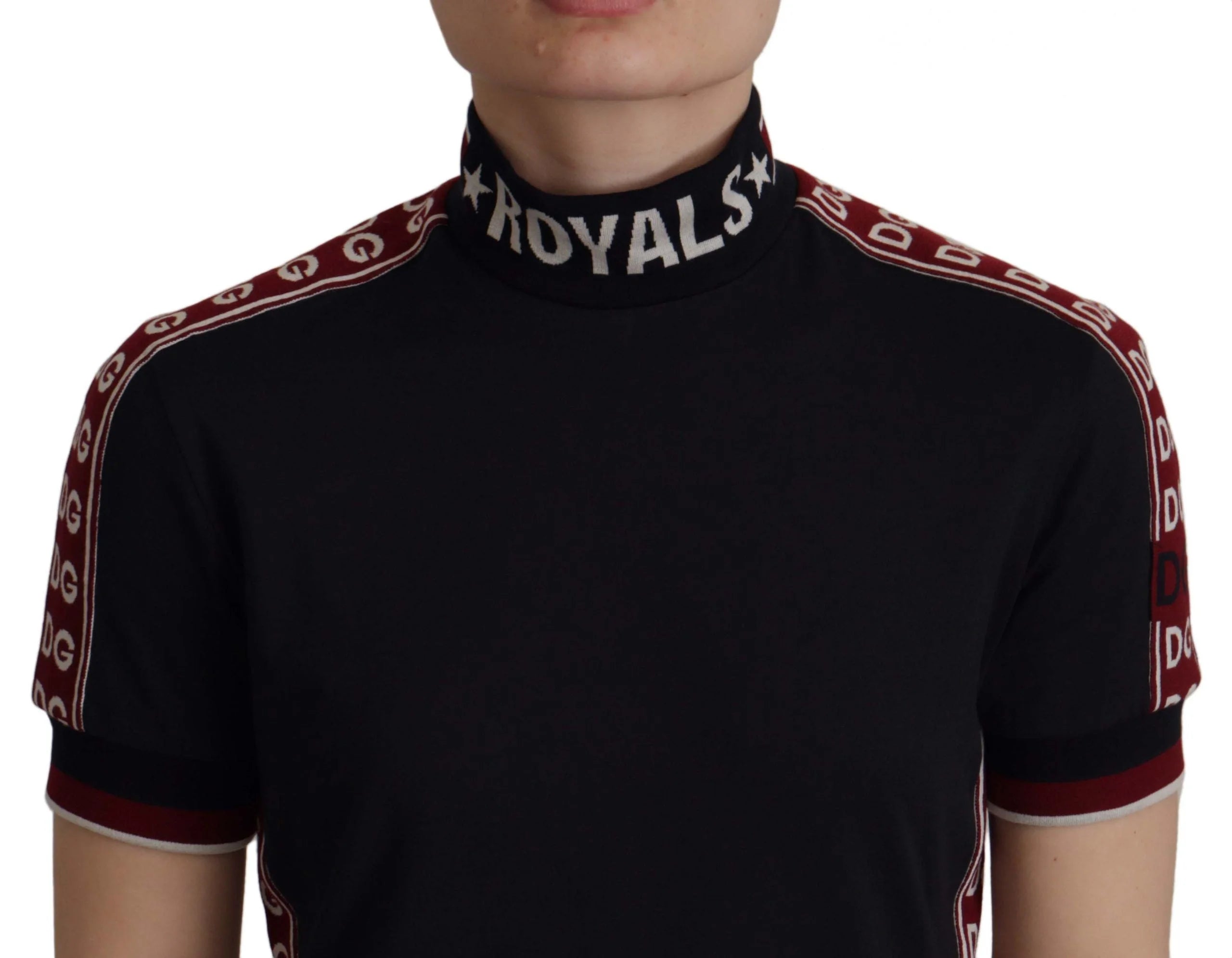 Dolce & Gabbana Black #DGMillennials 100% Cotton T-shirt - IT40|S - T-Shirts