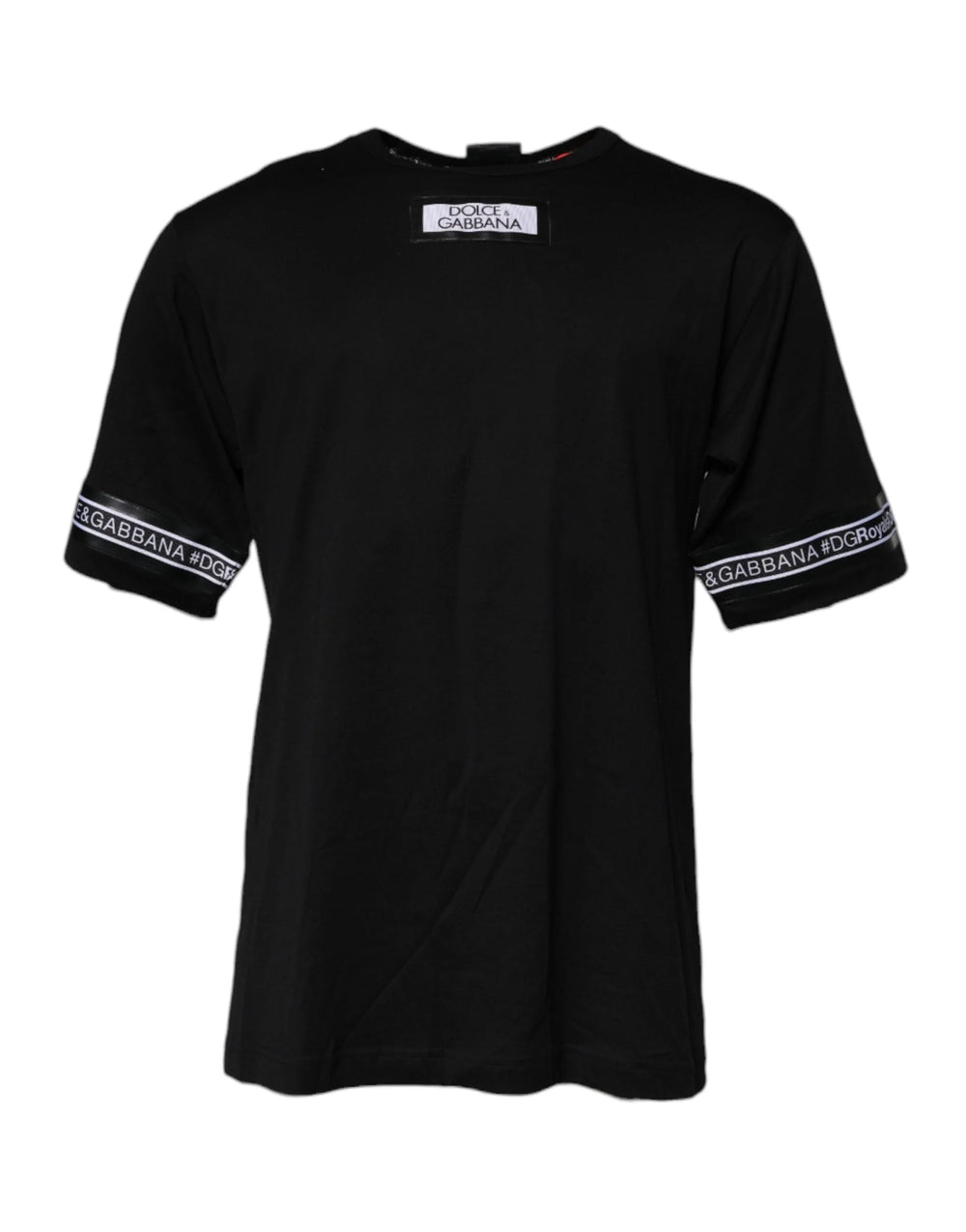 Dolce & Gabbana Black #DGMILLENNIALS Cotton Crew Neck T-shirt - IT44 | XS - T-Shirts