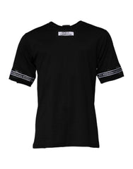 Dolce & Gabbana Black #DGMILLENNIALS Cotton Crew Neck T-shirt - IT44 | XS - T-Shirts