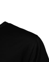 Dolce & Gabbana Black #DGMILLENNIALS Cotton Crew Neck T-shirt - IT44 | XS - T-Shirts
