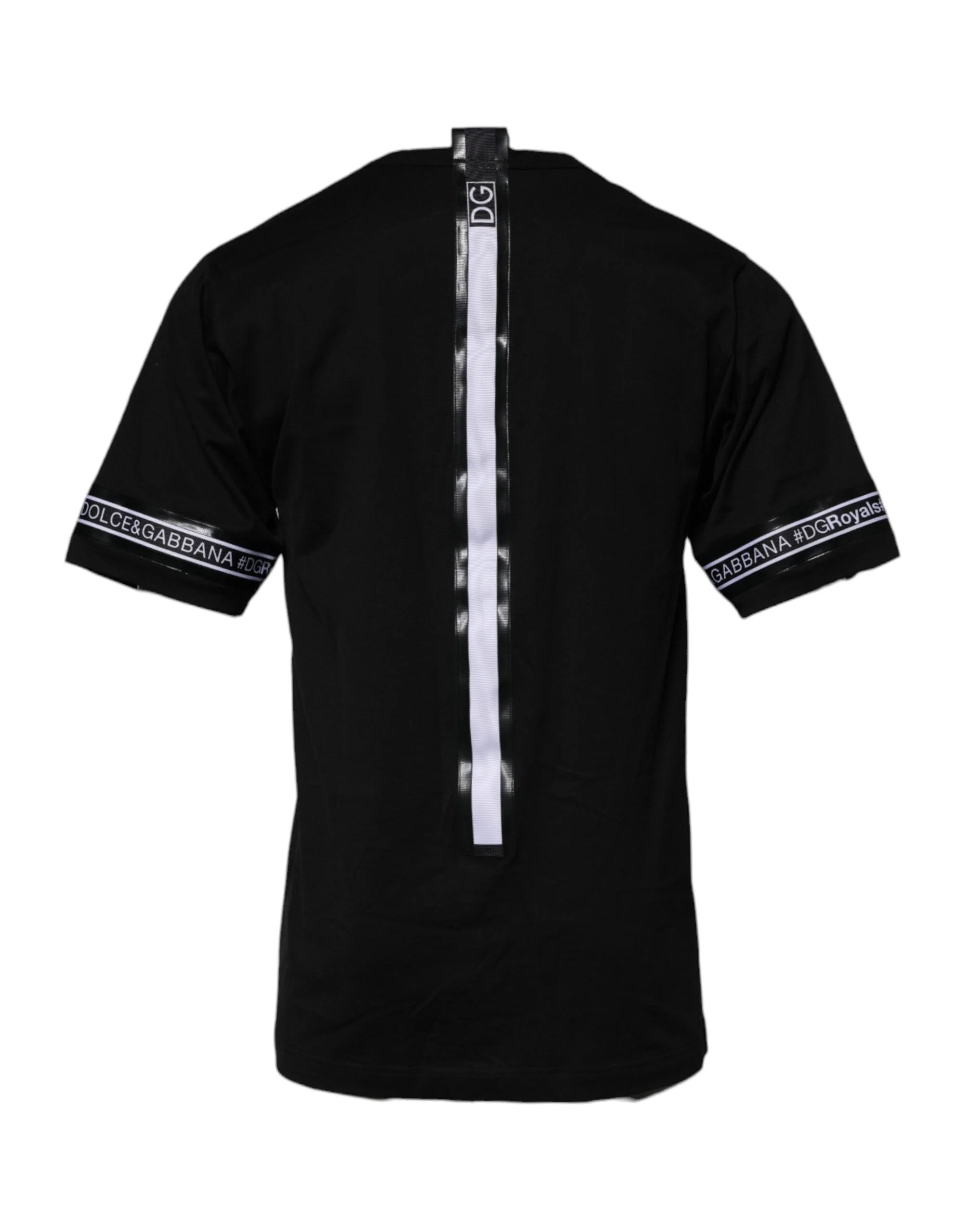 Dolce & Gabbana Black #DGMILLENNIALS Cotton Crew Neck T-shirt - IT44 | XS - T-Shirts