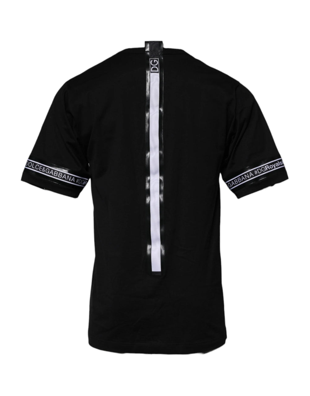 Dolce & Gabbana Black #DGMILLENNIALS Cotton Crew Neck T-shirt - IT44 | XS - T-Shirts
