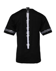 Dolce & Gabbana Black #DGMILLENNIALS Cotton Crew Neck T-shirt - IT44 | XS - T-Shirts