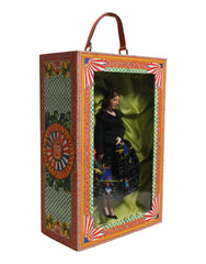 Dolce & Gabbana שמלה שחורה קרמיקה פורצלן אופנה עור סיציליה בובות