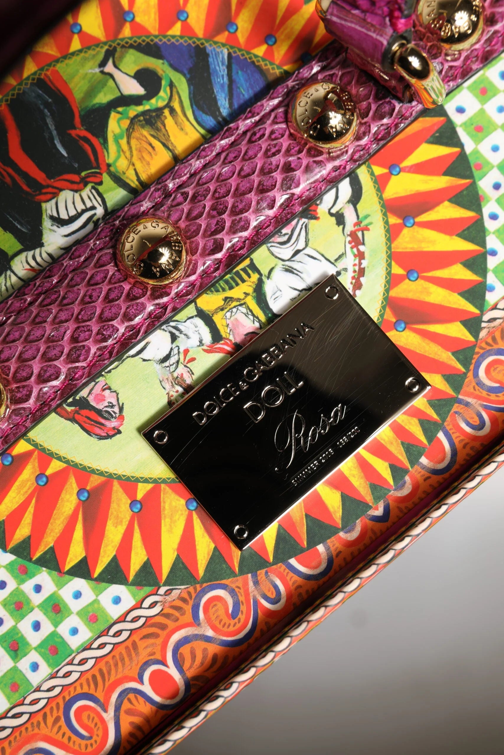 Dolce & Gabbana Black Dress Ceramic Porcelain Fashion Leather Sicily Dolls - Dresses