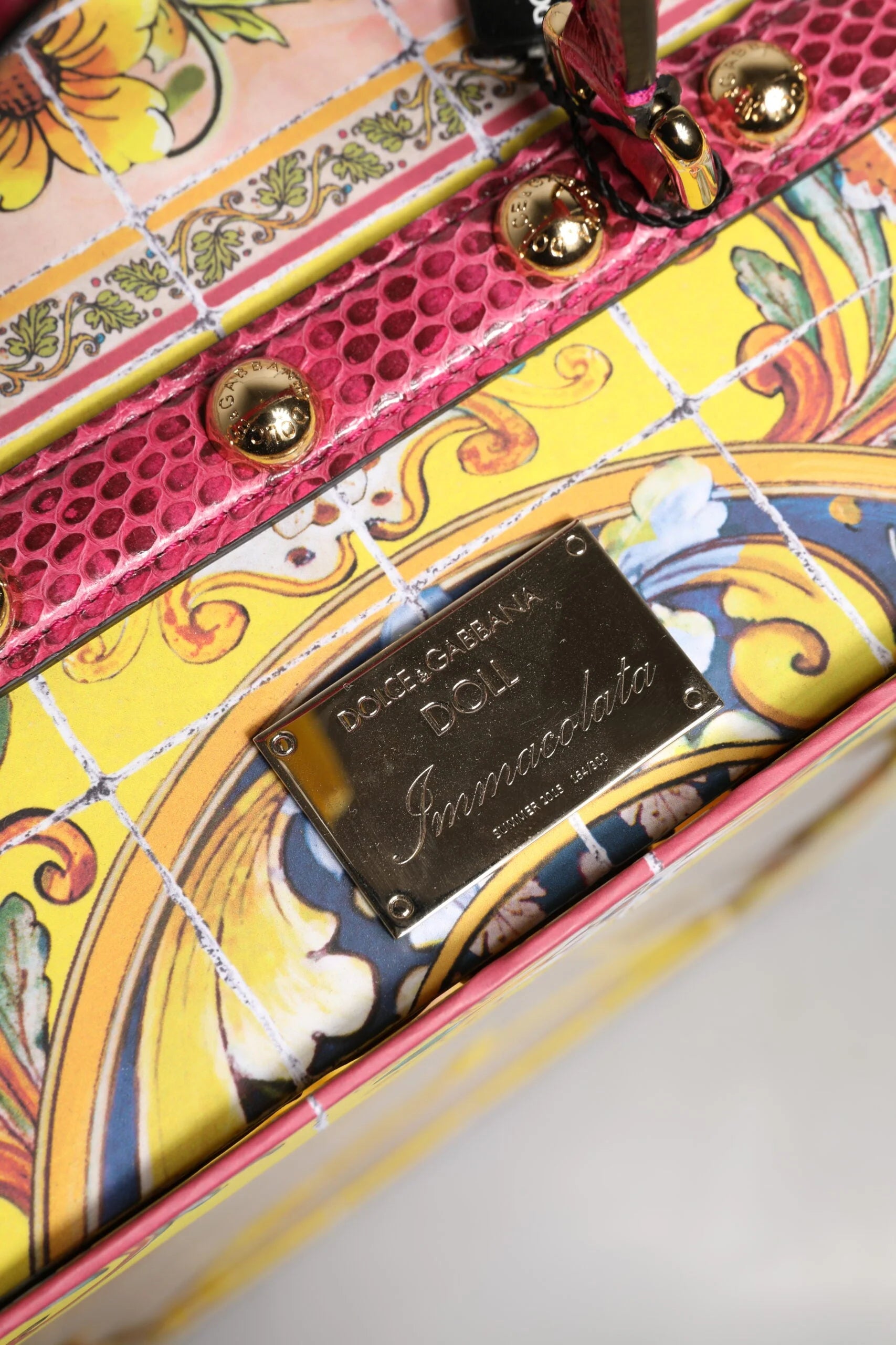 Dolce & Gabbana Black Dress Ceramic Porcelain Fashion Leather Sicily Dolls - Dollhouse Accessories