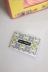 Dolce & Gabbana Black Dress Ceramic Porcelain Fashion Leather Sicily Dolls - Dollhouse Accessories