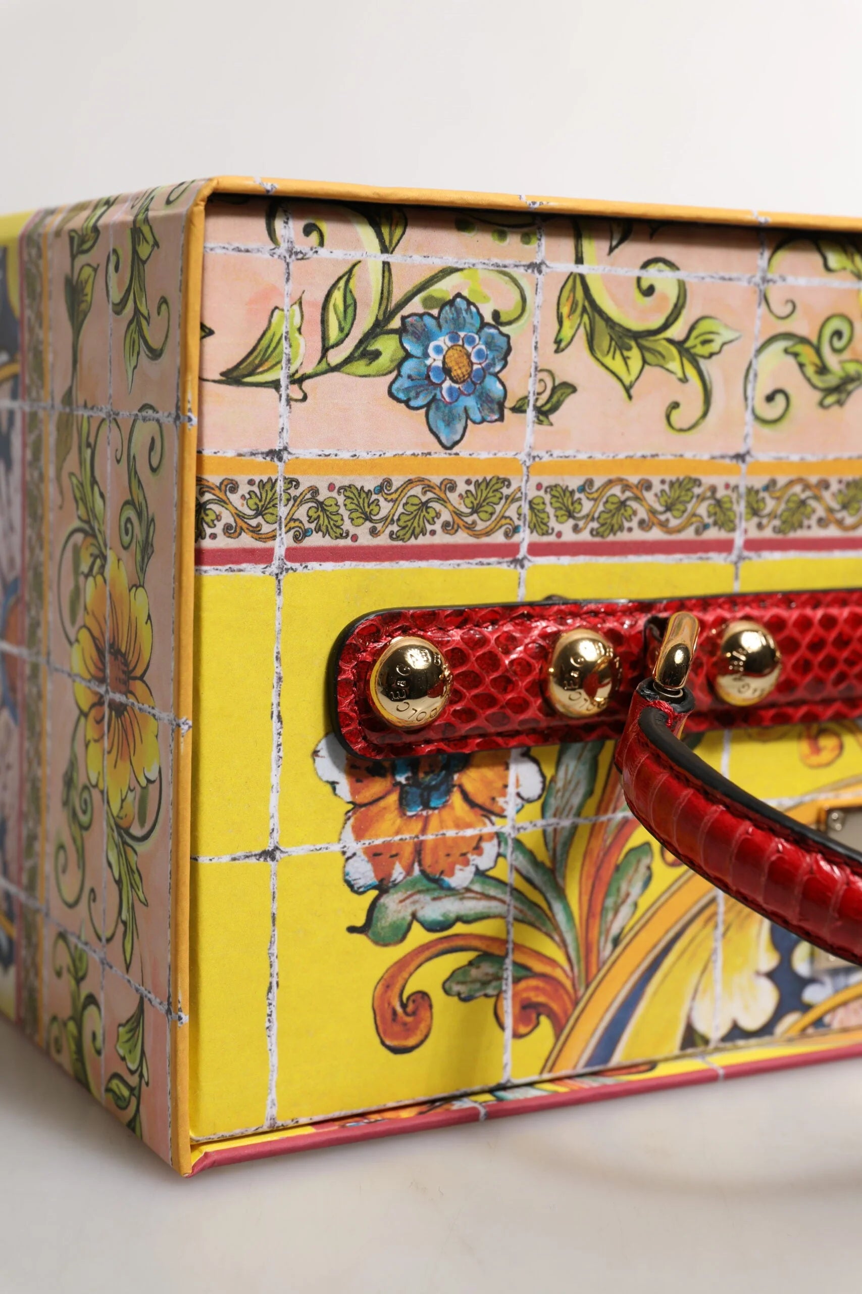 Dolce & Gabbana Black Dress Ceramic Porcelain Fashion Leather Sicily Dolls - Dollhouse Accessories