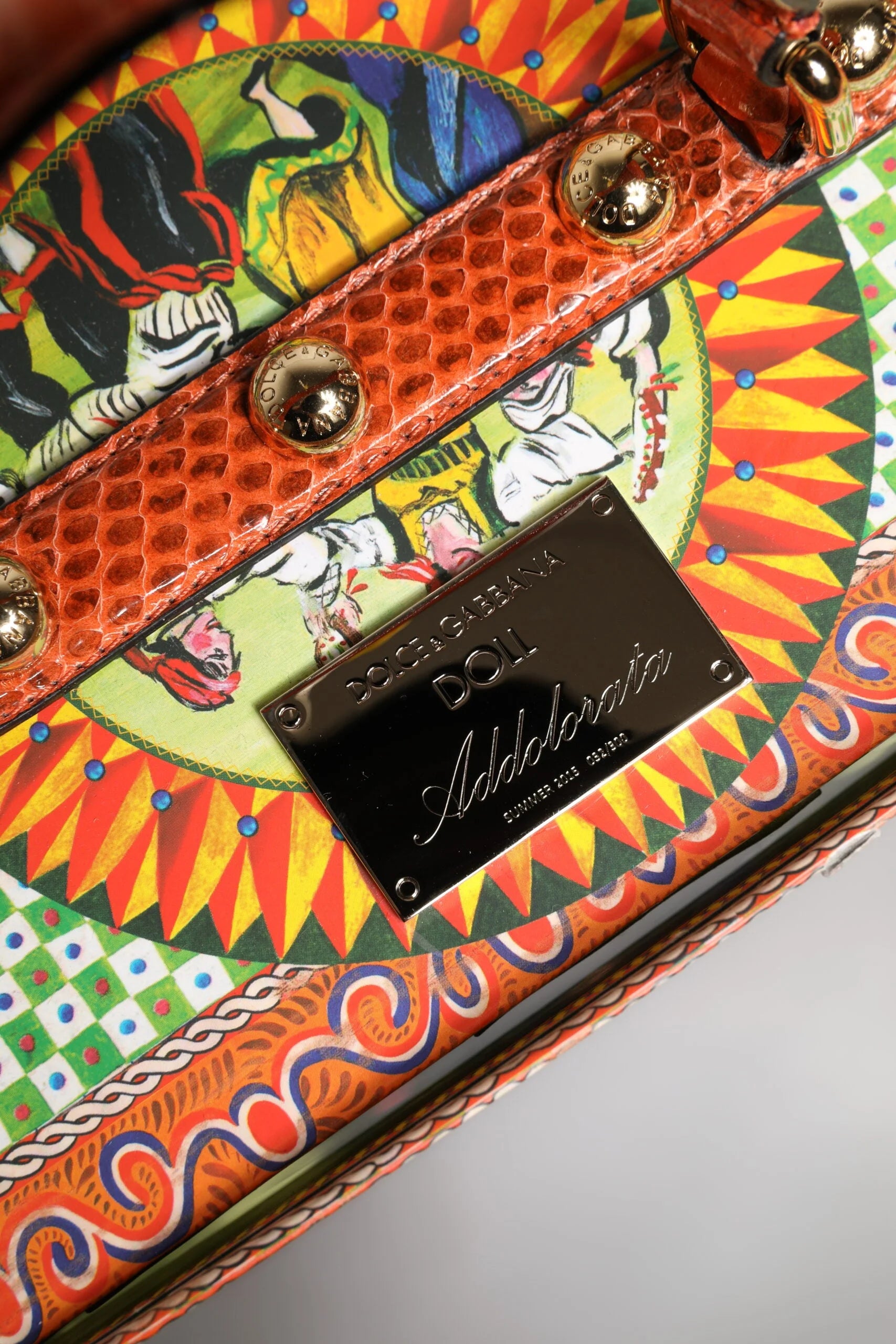 Dolce & Gabbana Black Dress Ceramic Porcelain Fashion Leather Sicily Dolls - Dollhouse Accessories