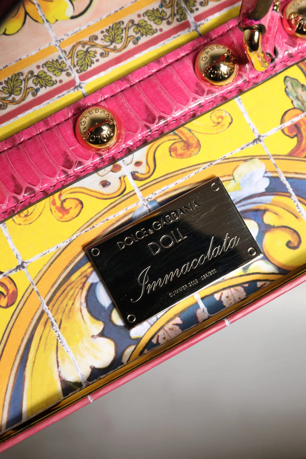 Dolce & Gabbana Black Dress Ceramic Porcelain Fashion Leather Sicily Dolls - Dollhouse Accessories