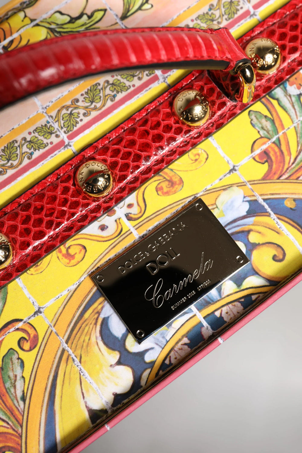 Dolce & Gabbana Black Dress Ceramic Porcelain Fashion Leather Sicily Dolls - Dollhouse Accessories