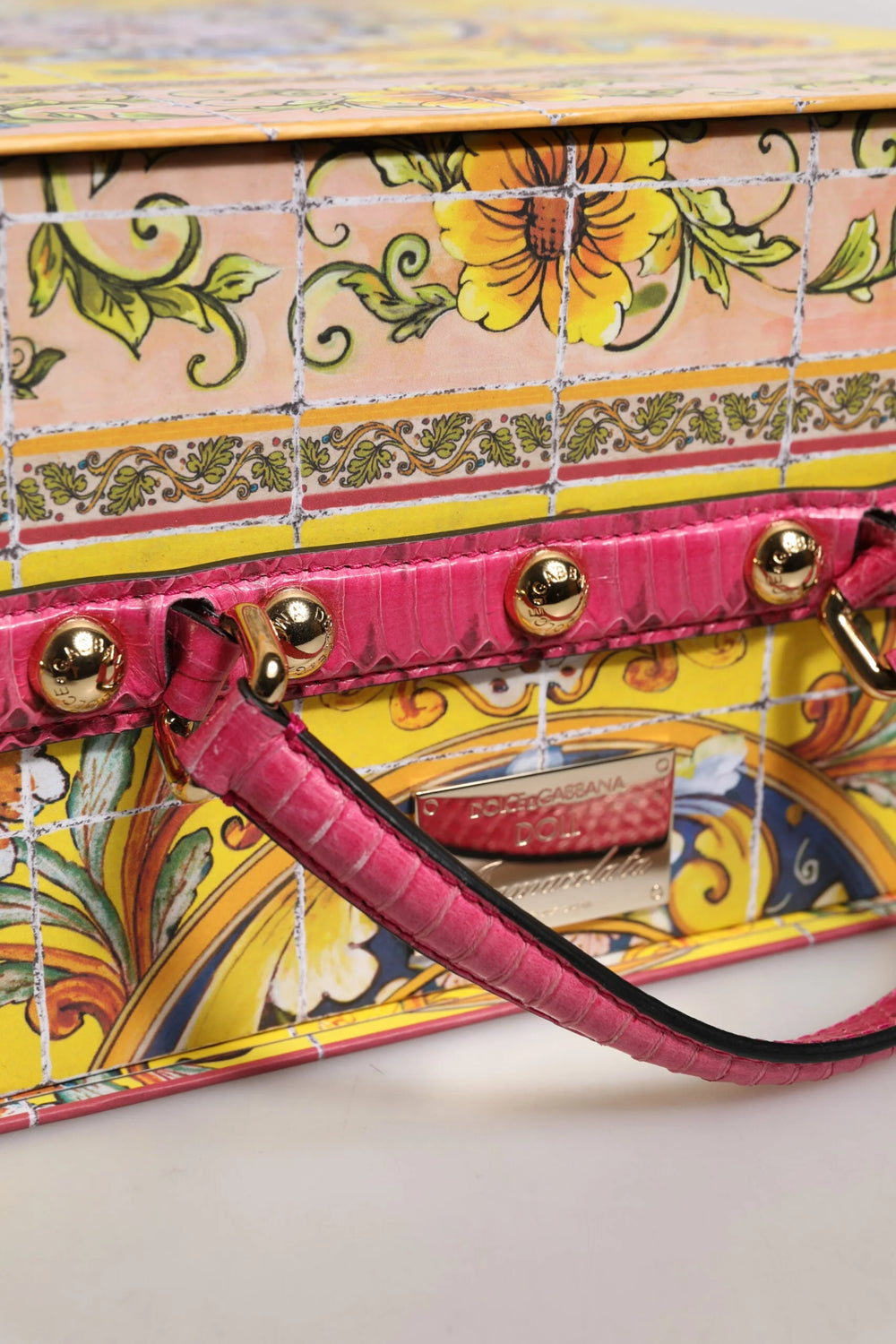 Dolce & Gabbana Black Dress Ceramic Porcelain Fashion Leather Sicily Dolls - Dollhouse Accessories